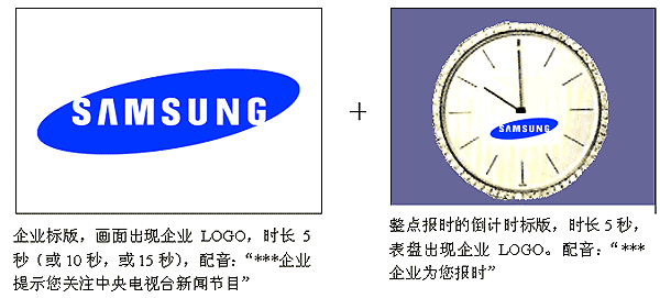 新闻节目前整点报时广告方案(4.7)