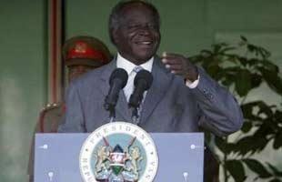 Kenya's President Mwai Kibaki addresses the media in Nairobi, January 3, 2008. REUTERS/Antony Njuguna