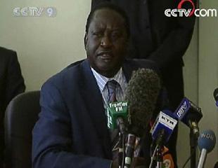 Raila Odinga, Oppssition Leader.(CCTV.com)