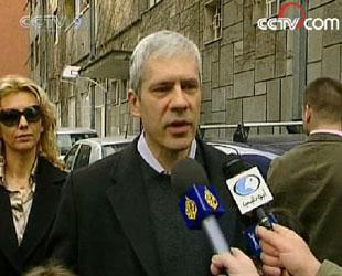 Boris Tadic, President and Democratic Party Leader.(CCTV.com)