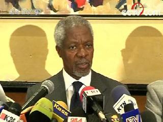 Kofi Annan, Former UN Secretary General.(CCTV.com)