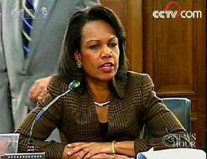 US Secretary of State Condoleezza Rice is slamming Israel over plans to build hundreds of new homes in a Jewish settlement in the occupied West Bank.
