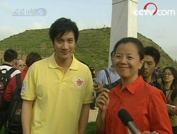 In Ancient Olympia, Chinese singer Wang Lee-hom told our reporter about his expectations for the Beijing Olympic Games.