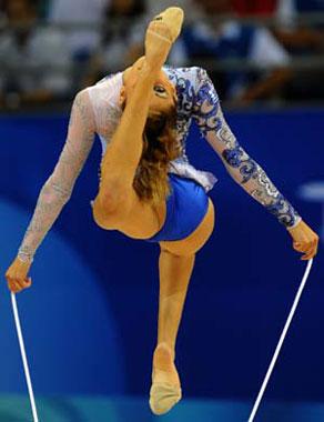 Gymnastics rhythmic: feast for your eyes 