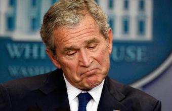 Bush delivers farewell adress 