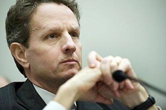 US Treasury Secretary Timothy Geithner testifies before the House Financial Services Committee on "Addressing the Need for Comprehensive Regulatory Reform" on Capitol Hill in Washington, DC, March 26, 2009.(AFP/File/Jim Watson)