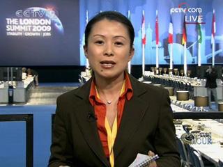 CCTV correspondent in London, Liu Ge.(CCTV.com)