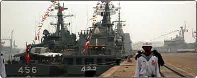 <center>PLA begins navy´s 60th anniversary celebration</center>