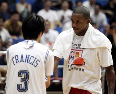 弗朗西斯为nba--cba教练员训练营助阵(3)